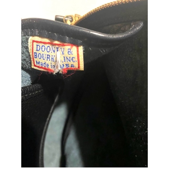 Dooney bourke navy blue Elegant Leather crossbody Handbag - Picture 8 of 10